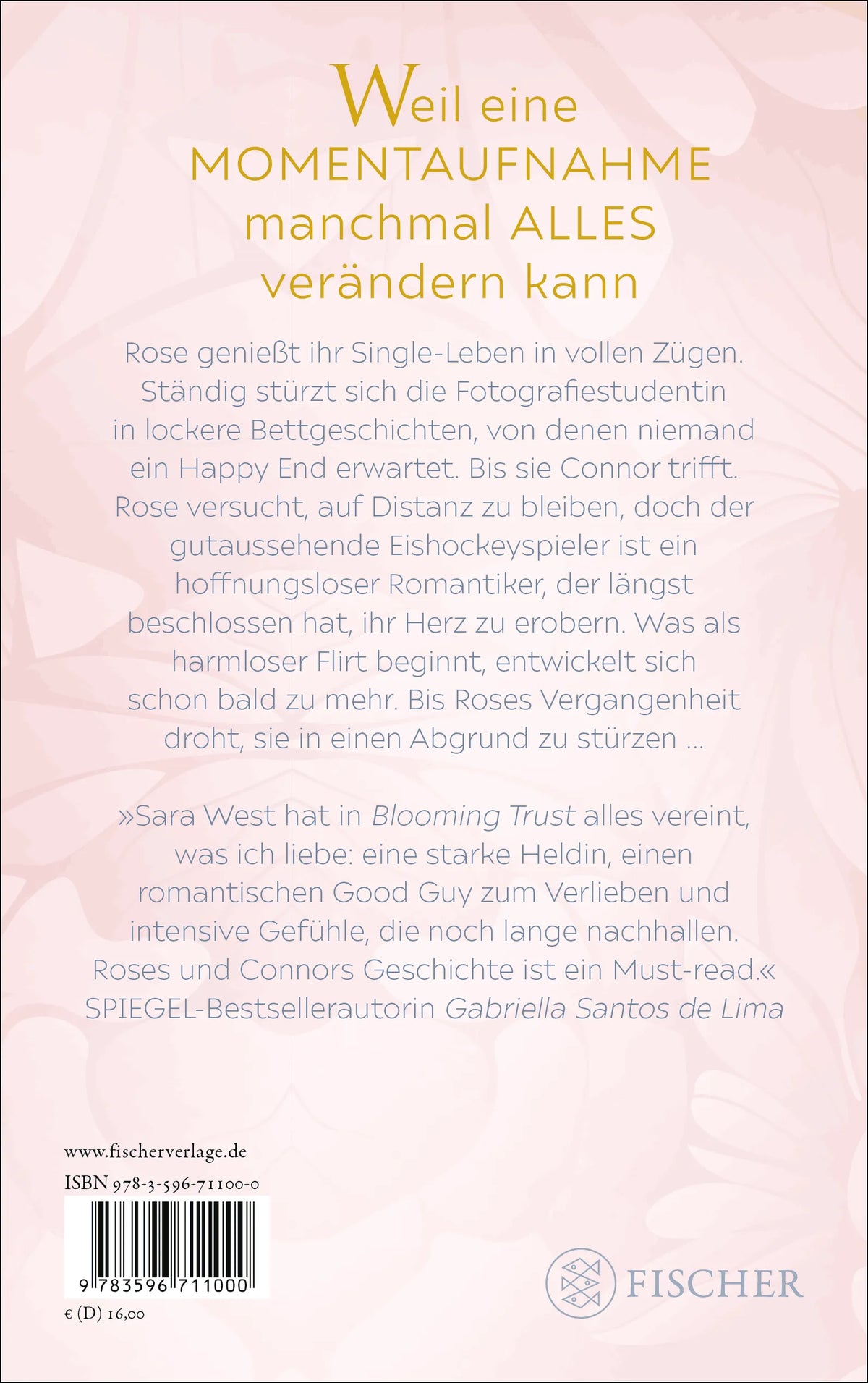 Rückseite: Blooming Trust (Paperback)