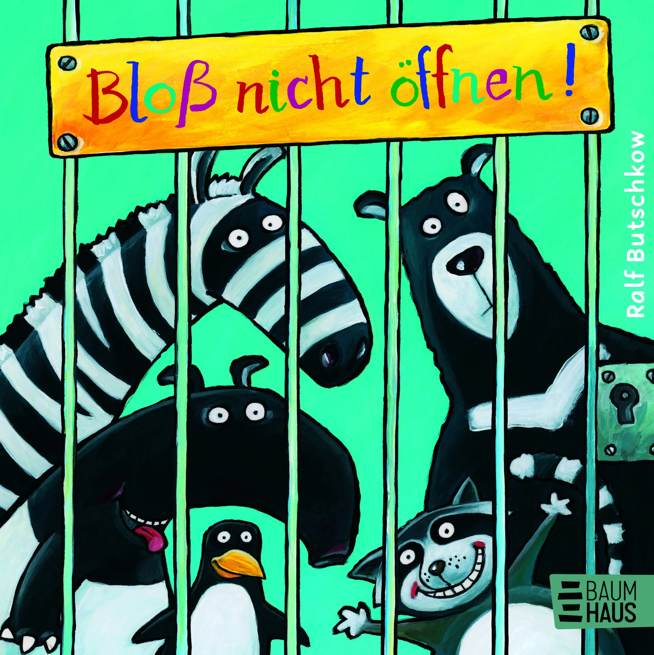 Buchcover von 'Bloß nicht öffnen!' - Gebundene Ausgabe von Ralf Butschkow