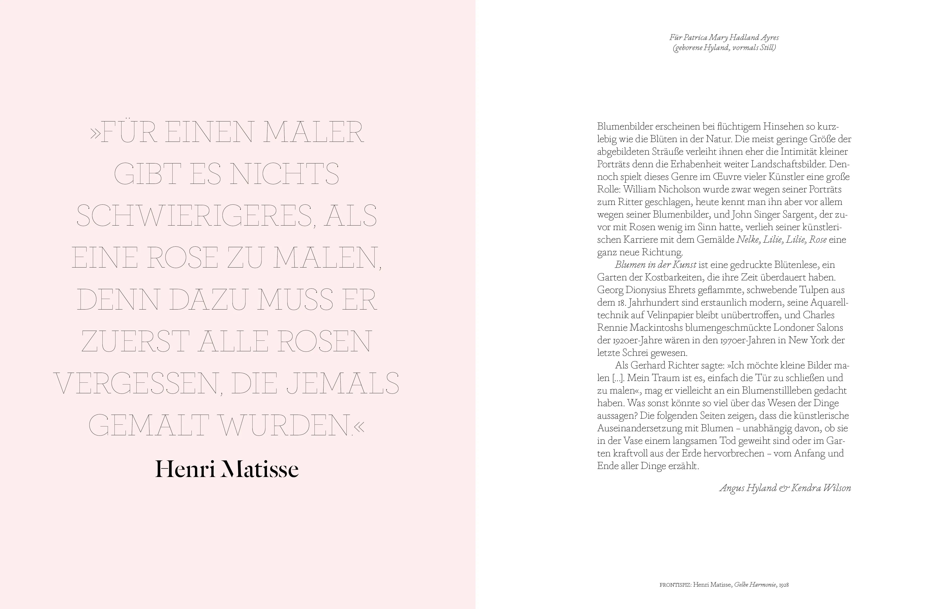 Innenansicht von 'Blumen in der Kunst' - Gebundene Ausgabe