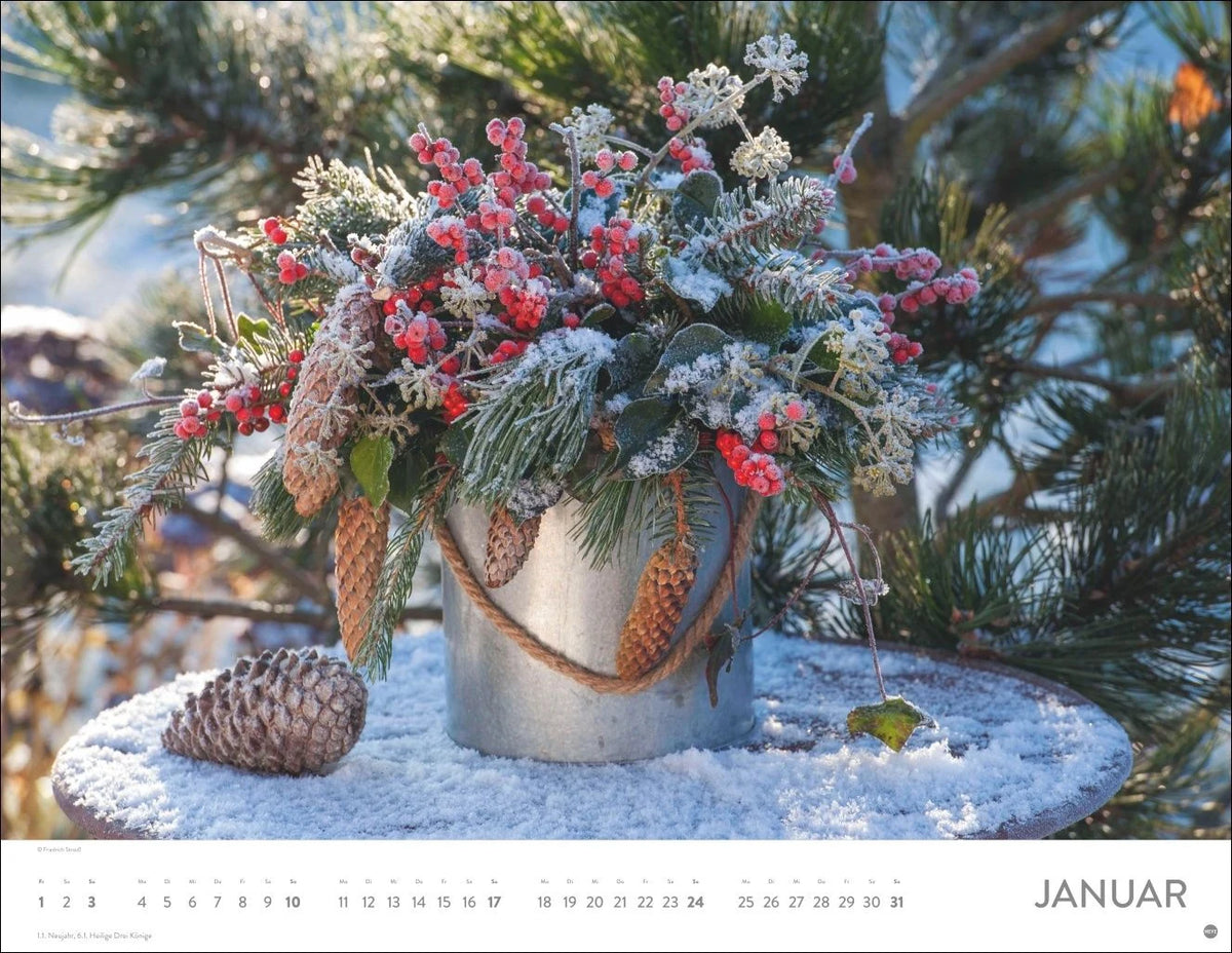 Blumenpracht Posterkalender 2027 – Ansicht
