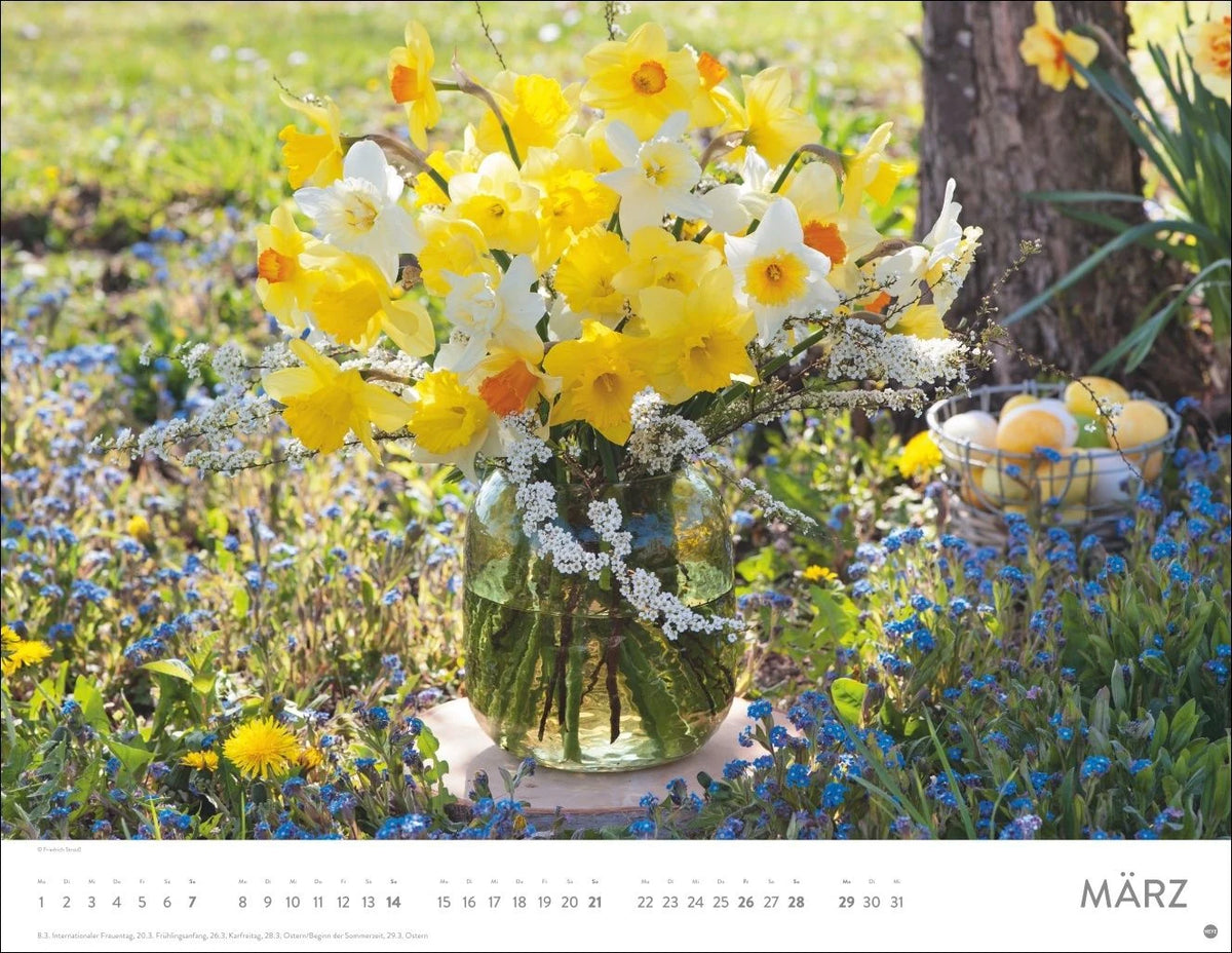 Blumenpracht Posterkalender 2027 – Ansicht