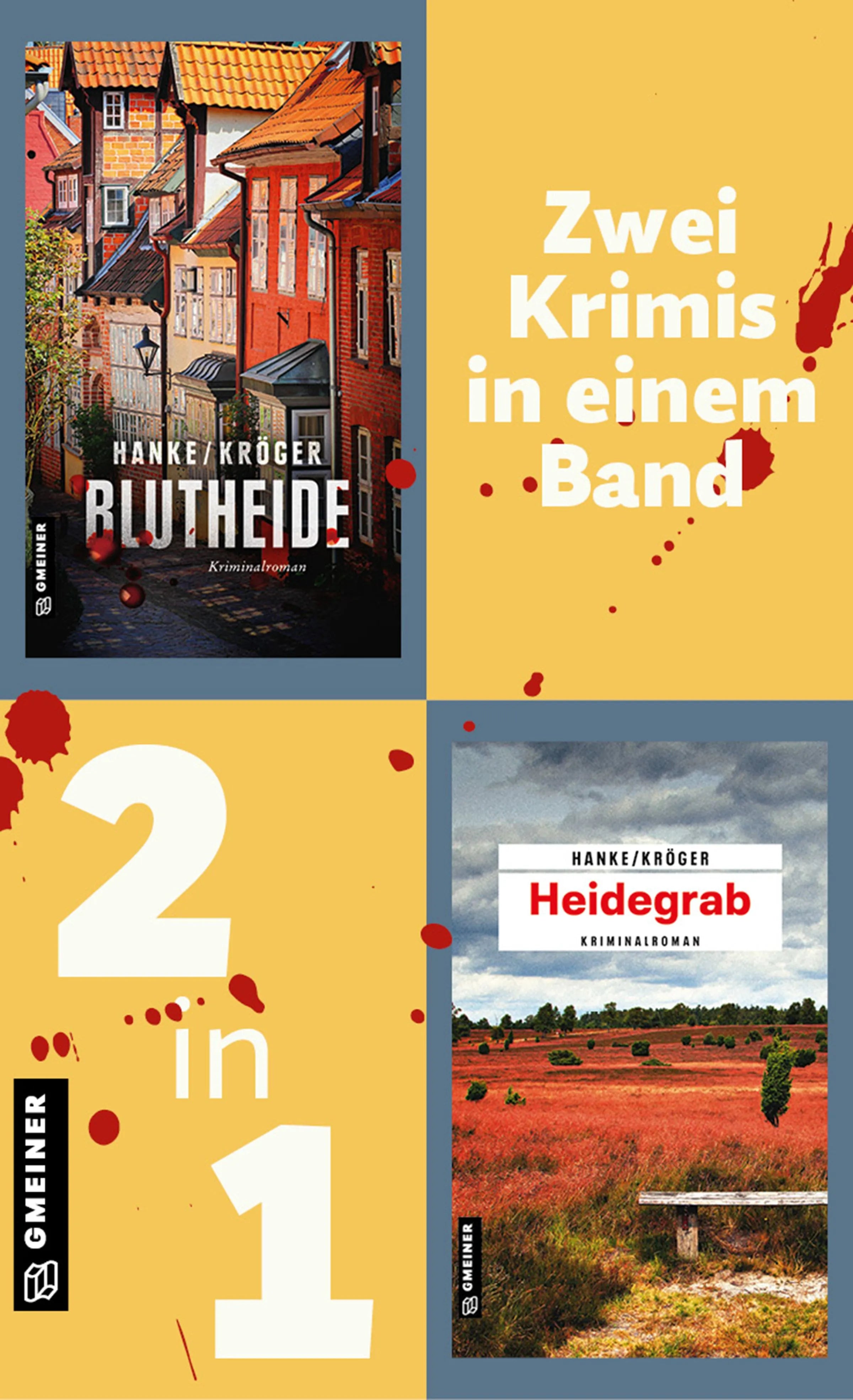 Cover: Blutheide & Heidegrab (E-Book) von Kathrin Hanke