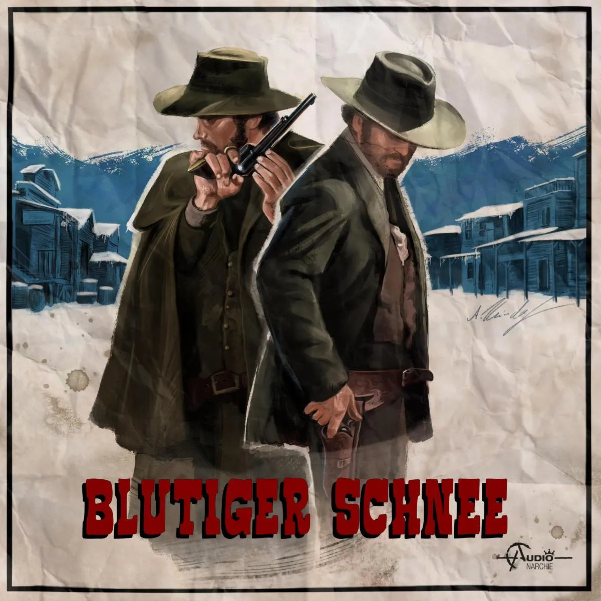 Cover: Blutiger Schnee (Hörbuch Download) von Markus Duschek
