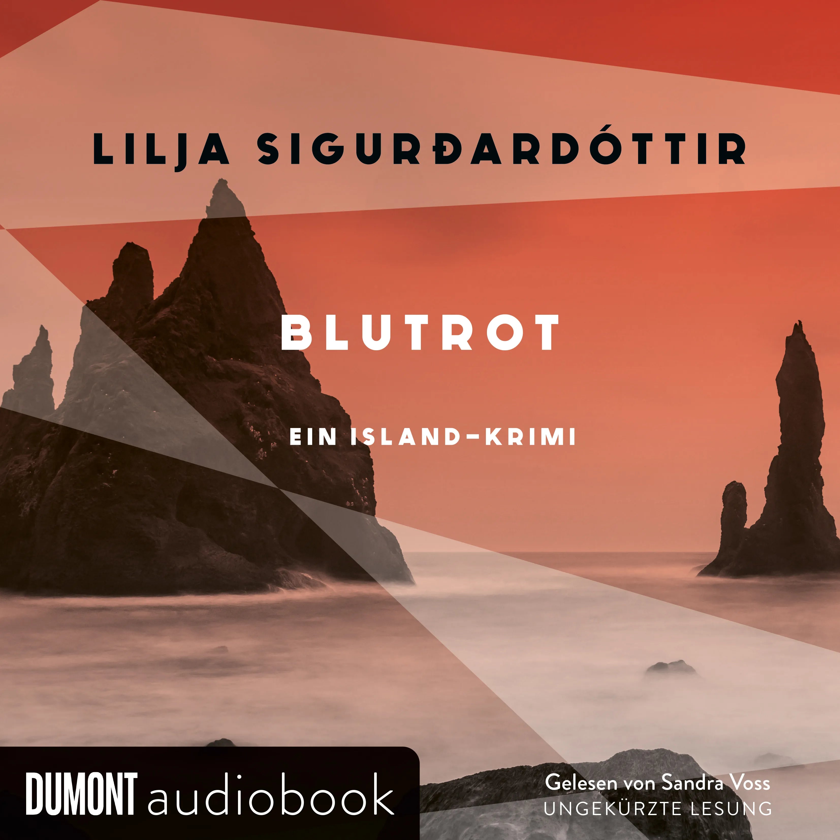 Cover: Blutrot (Hörbuch Download) von Lilja Sigurðardóttir