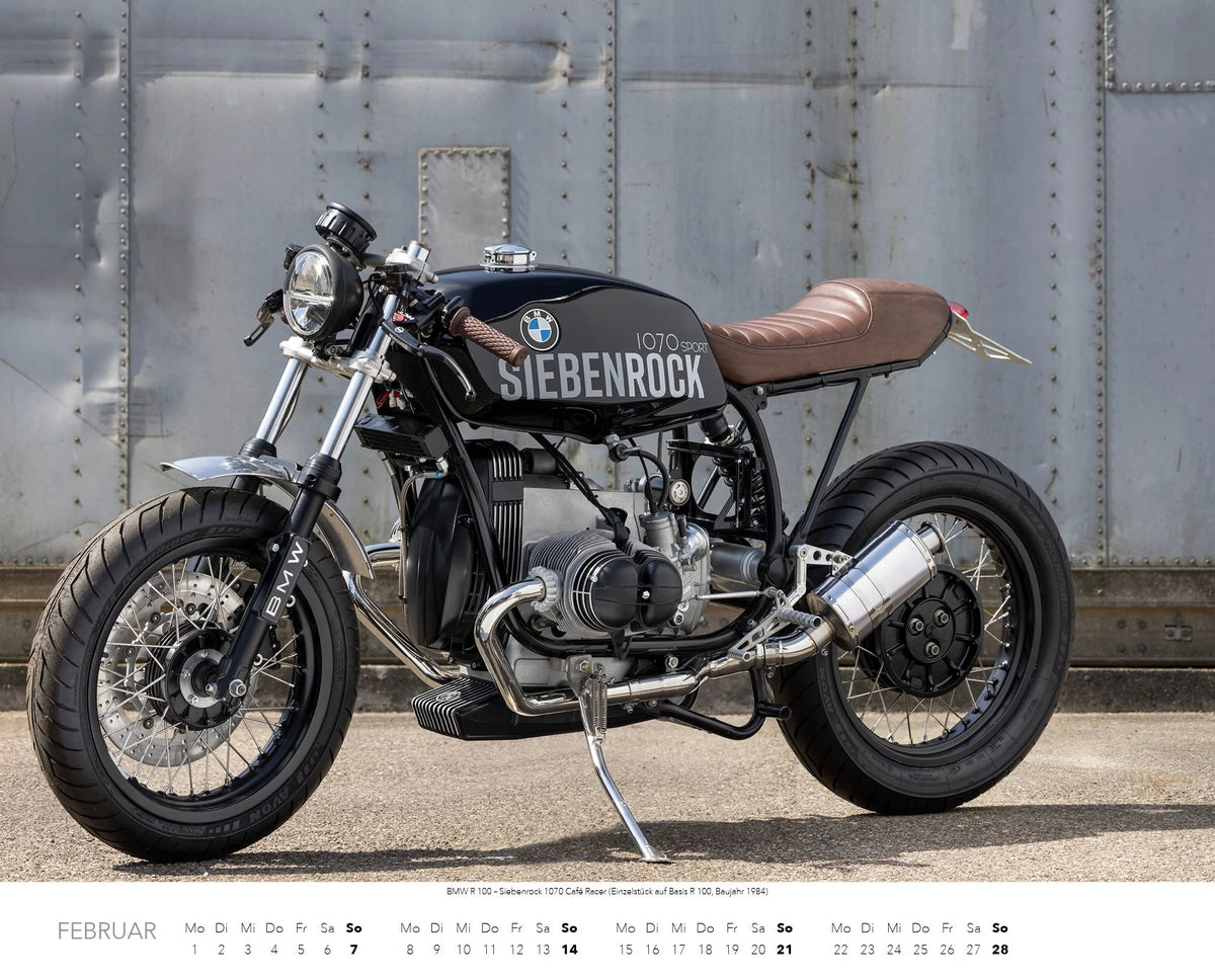 BMW Motorräder Kalender 2027 – Ansicht