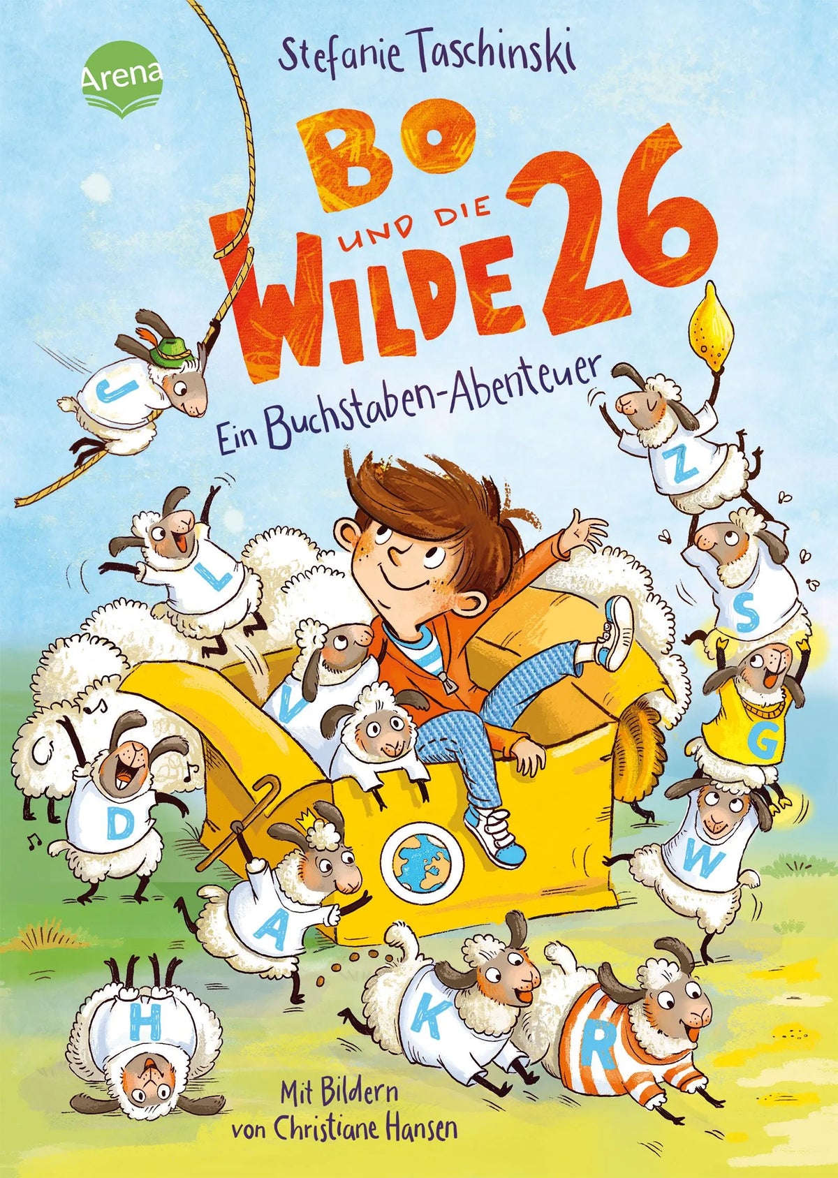 Cover: Bo und die Wilde 26. Ein Buchstaben-Abenteuer (Hardcover) von Stefanie Taschinski