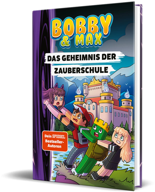 Buchcover von 'Bobby & Max - Das Geheimnis der Zauberschule' - Gebundene Ausgabe von