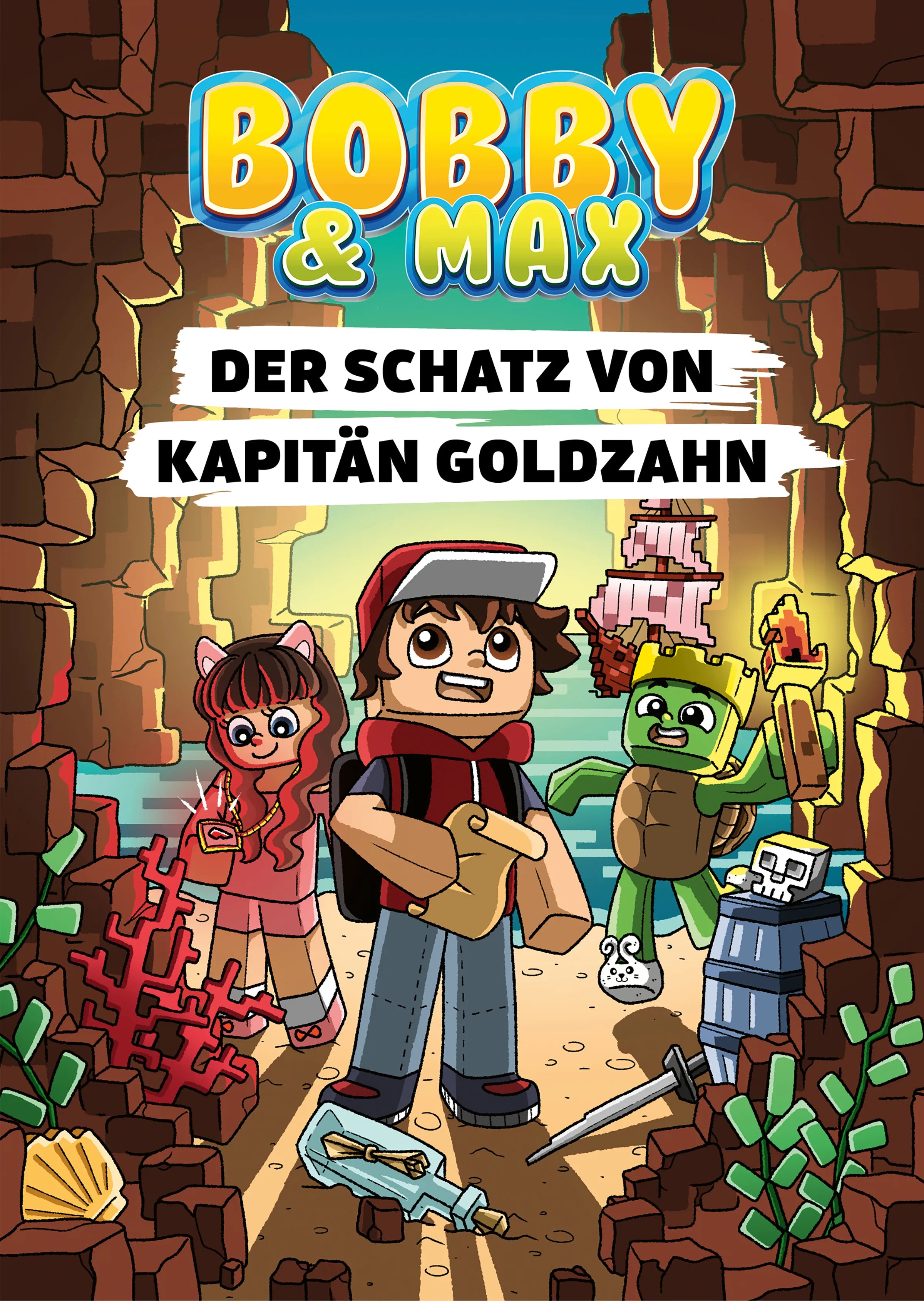 Cover: Bobby & Max - Der Schatz von Kapitän Goldzahn (E-Book)