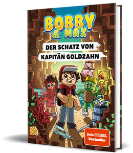 Buchcover von 'Bobby & Max - Der Schatz von Kapitän Goldzahn' - Gebundene Ausgabe von