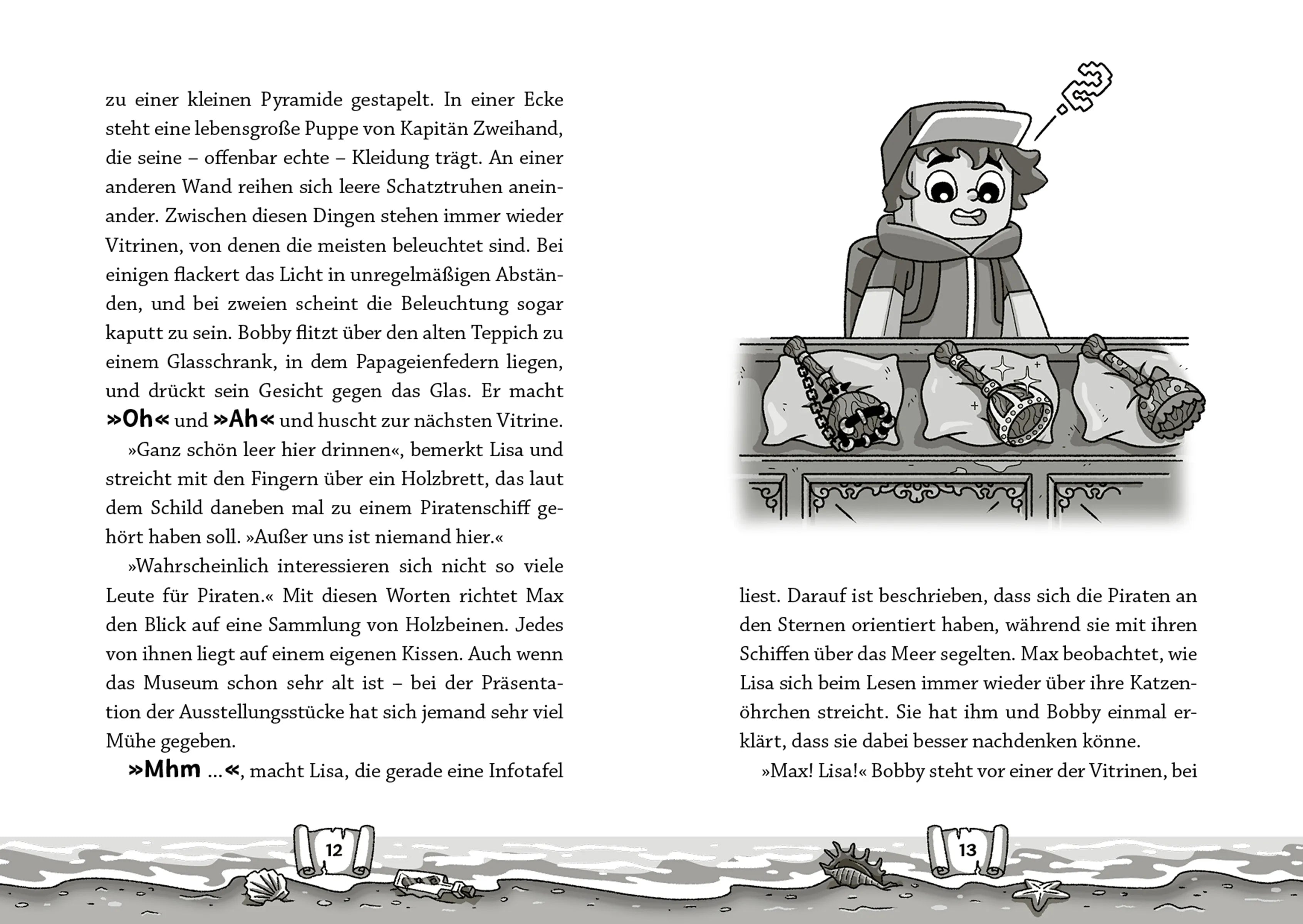 Produktansicht: Bobby & Max - Der Schatz von Kapitän Goldzahn (Gebundene Ausgabe)