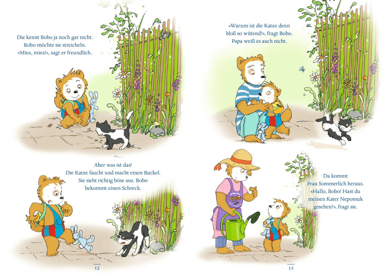 Detailansicht: Bobo Siebenschläfer: Ganz schön mutig! (Hardcover)