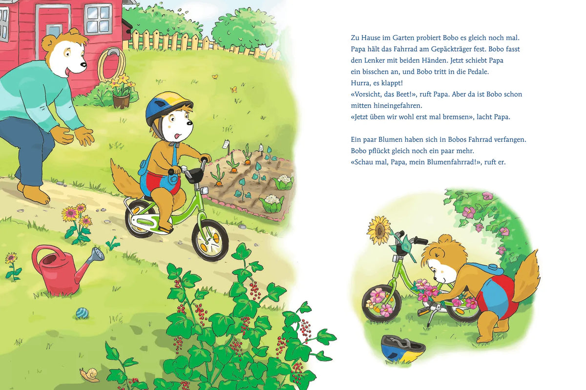 Detailansicht: Bobo Siebenschläfer kann schon Rad fahren (Hardcover)