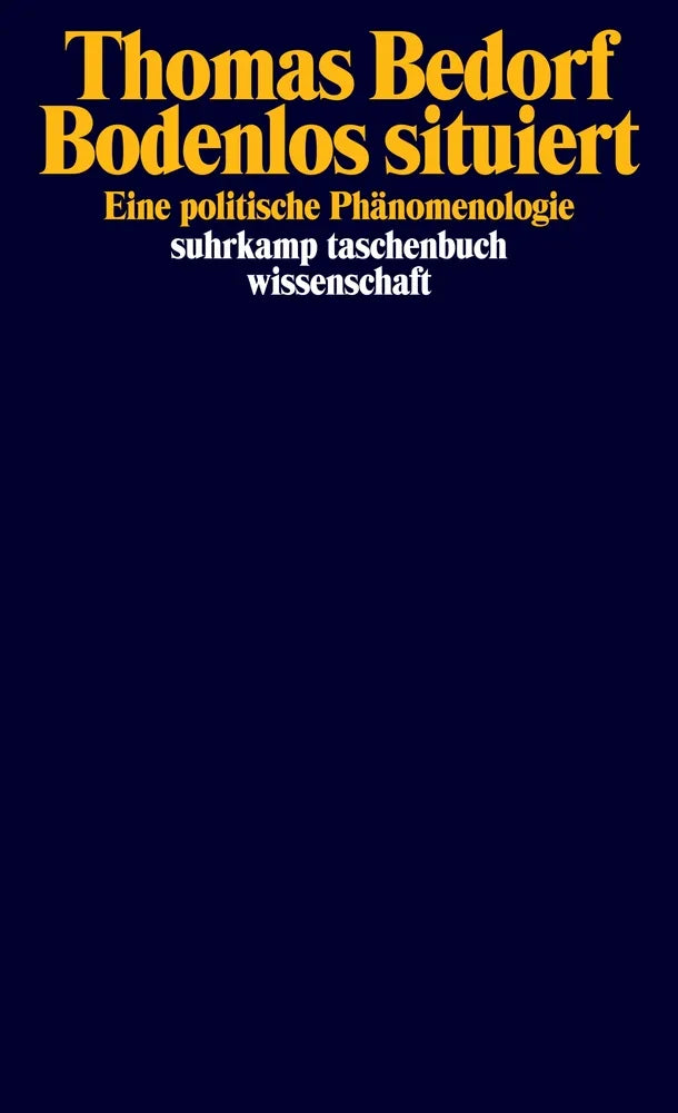 Cover: Bodenlos situiert (E-Book) von Thomas Bedorf