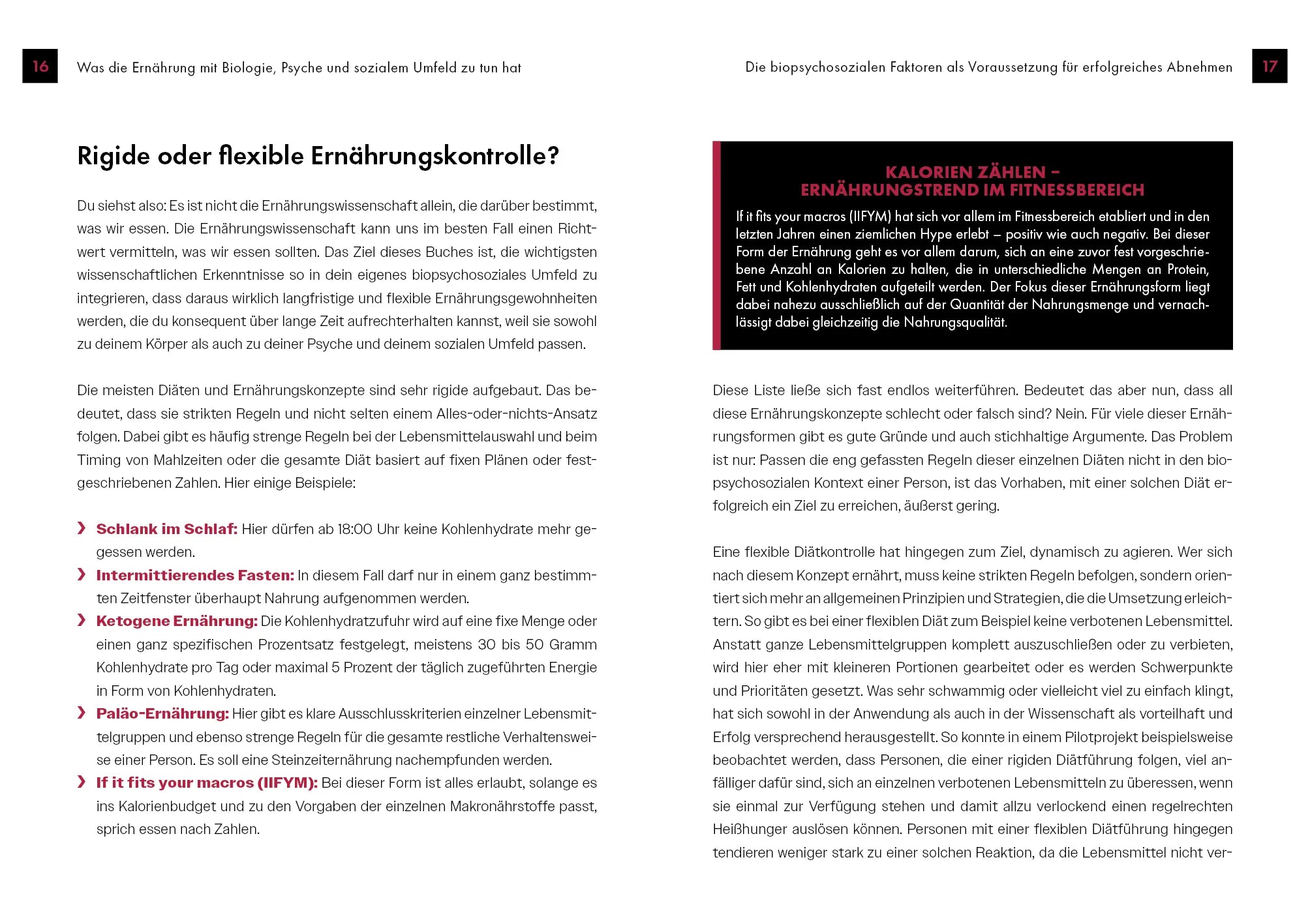 Innenansicht von 'Body Recomposition – definiere deinen Körper neu' - Taschenbuch