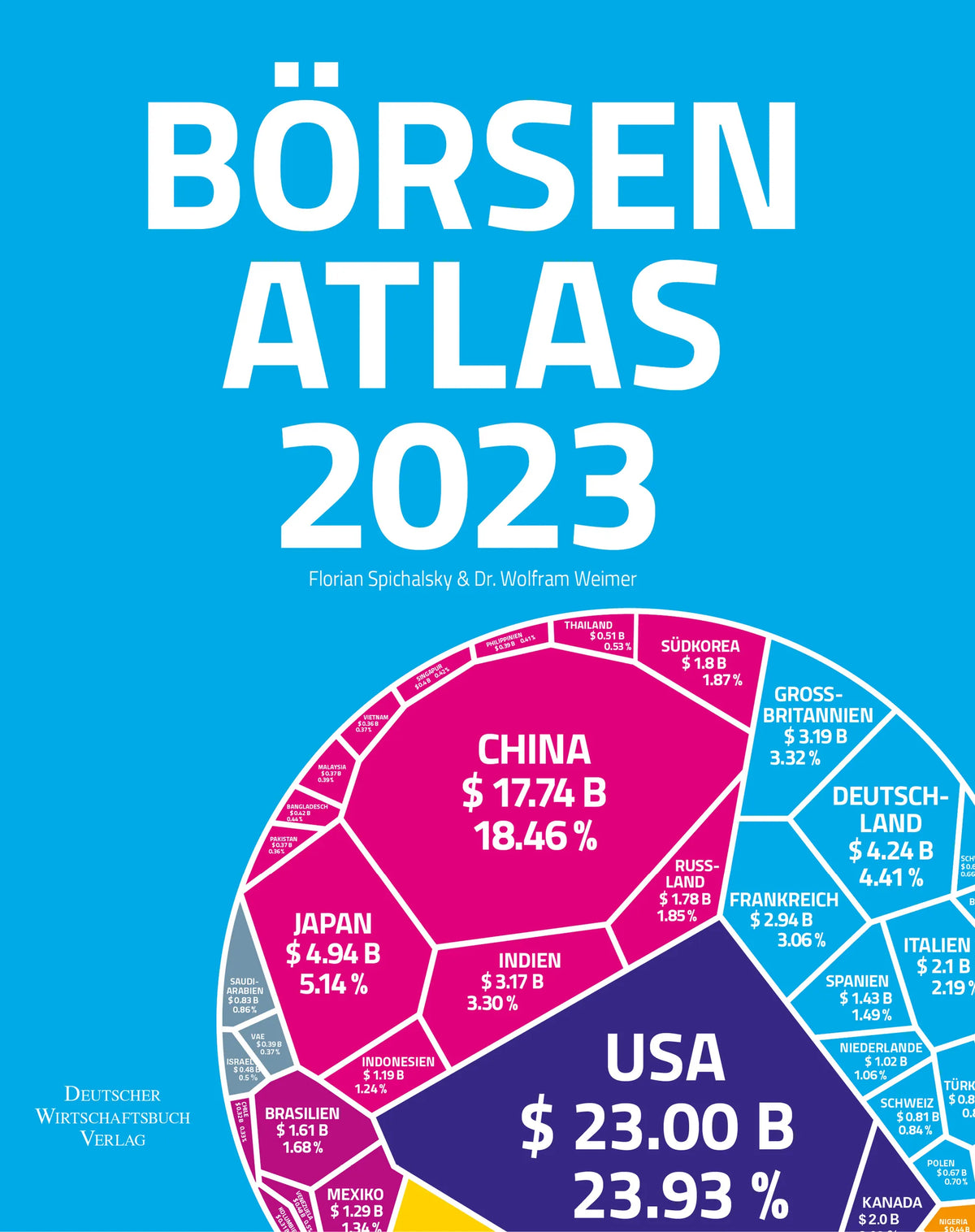 Buchcover von 'Börsenatlas 2023' - Taschenbuch von Wolfram Weimer