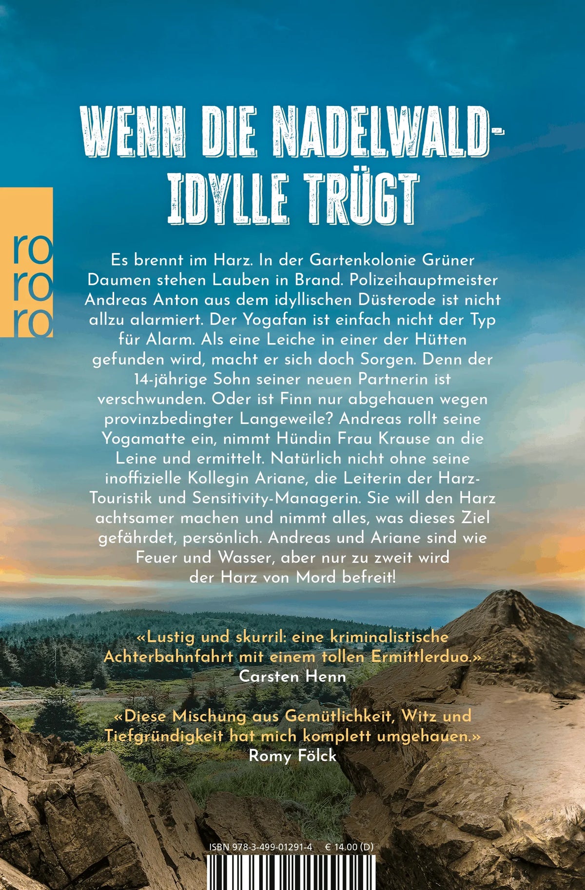 Rückseite: Böse Aussicht (Taschenbuch)