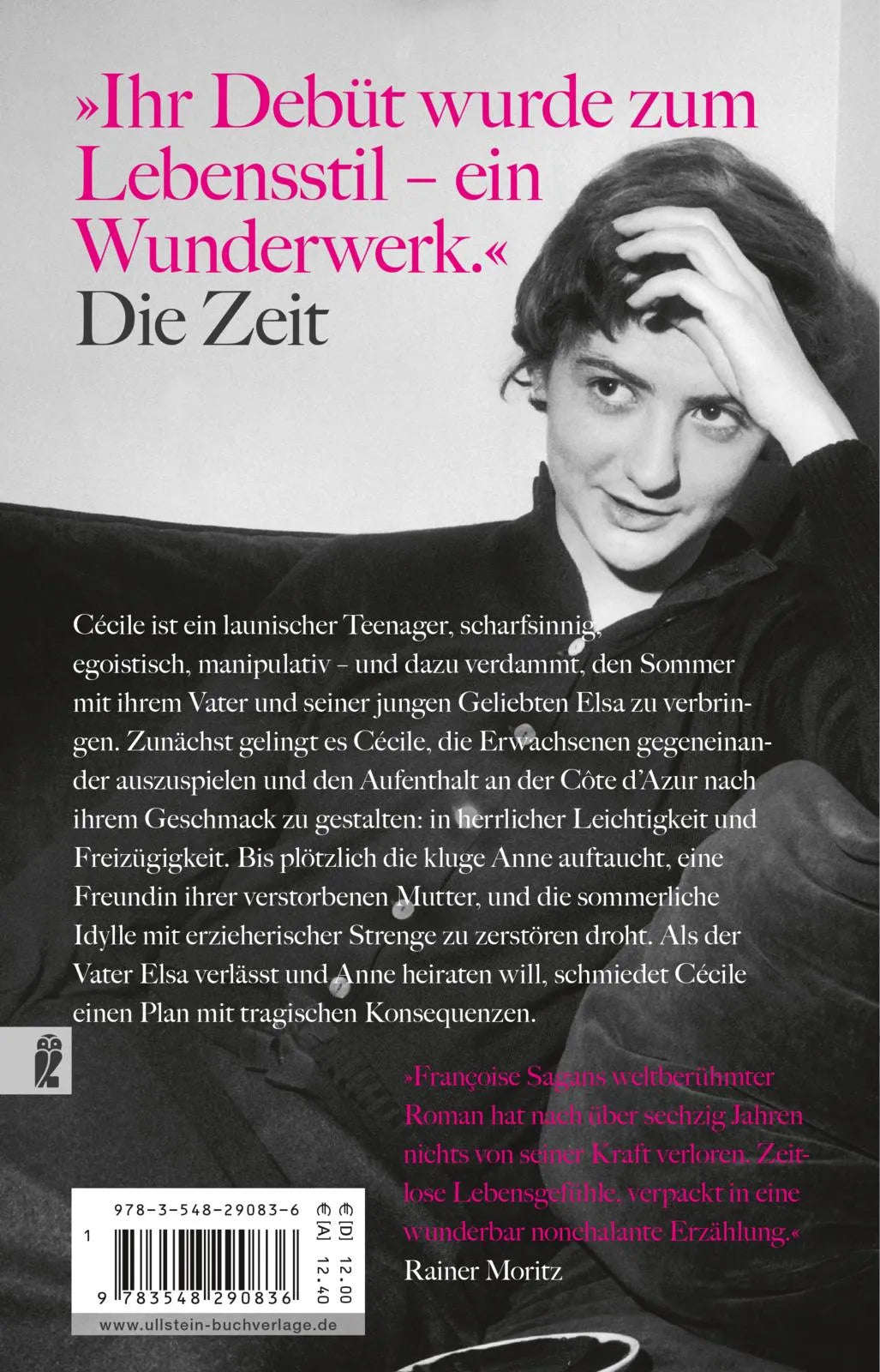 Rückseite: Bonjour tristesse (Taschenbuch)