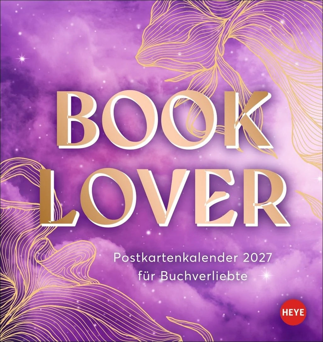 Postkartenkalender: Book Lover Postkartenkalender 2027 - Postkarten für Buchverliebte