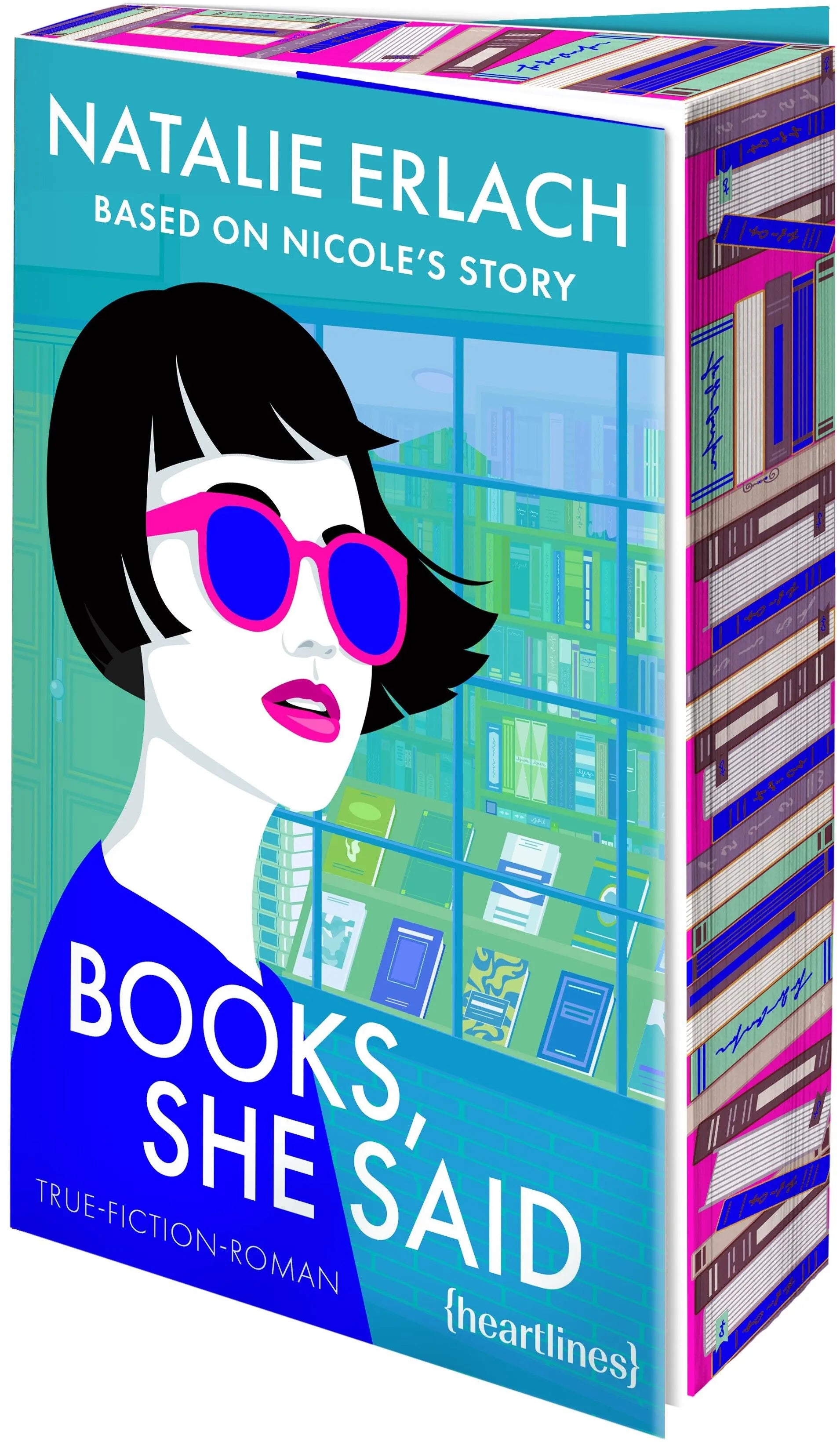 Cover: Books, She Said – Based on Nicole's Story (Paperback) von Natalie Erlach