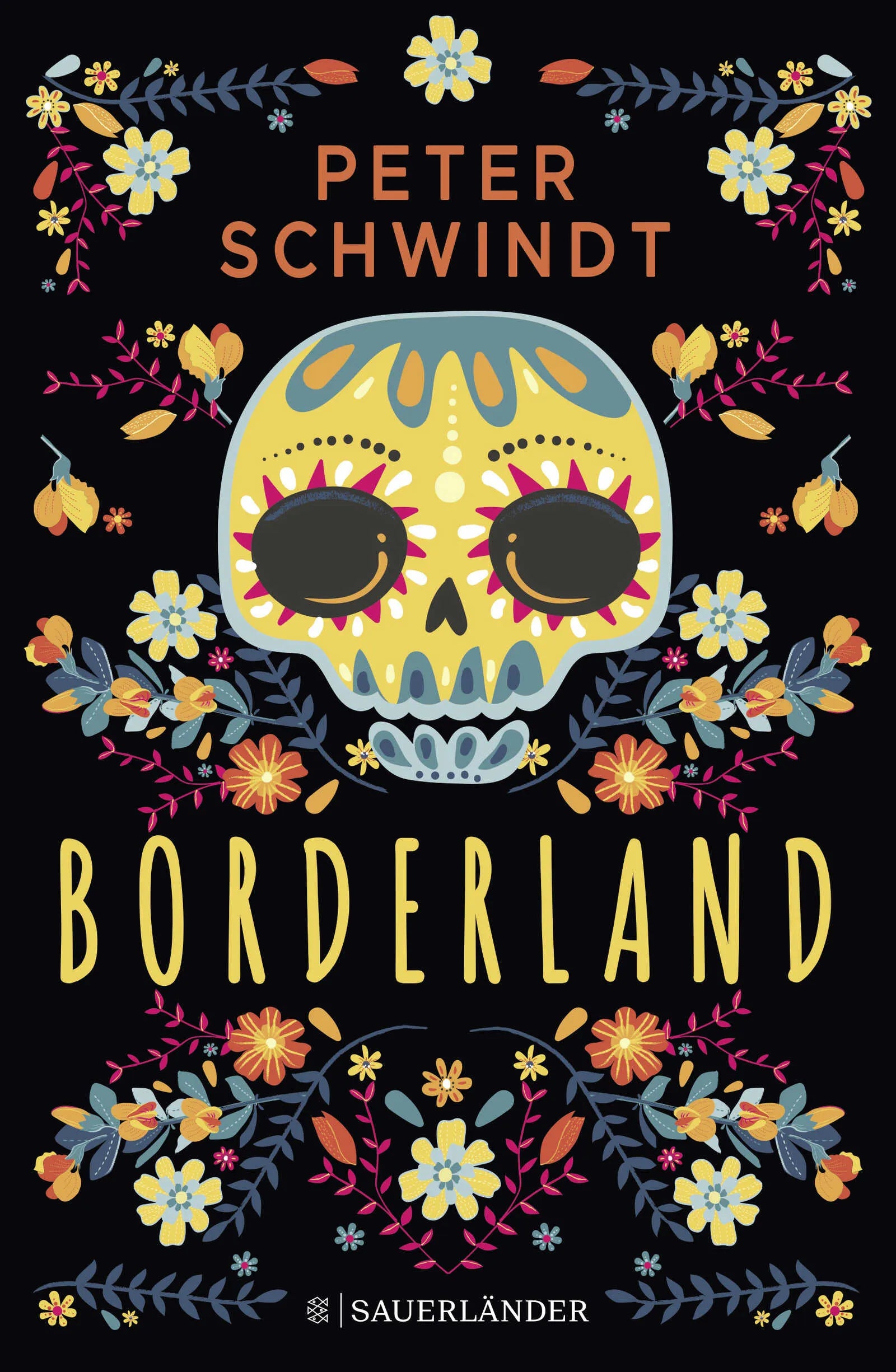 Buchcover von 'Borderland' - Gebundene Ausgabe von Peter Schwindt