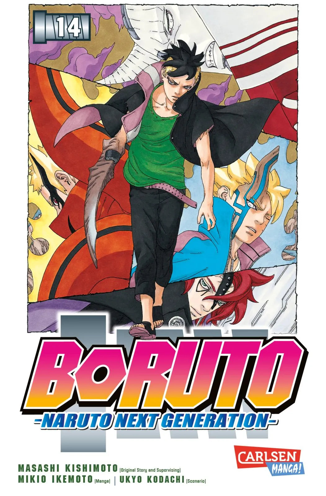 Buchcover von 'Boruto – Naruto next Generation 14' - Taschenbuch von Masashi Kishimoto