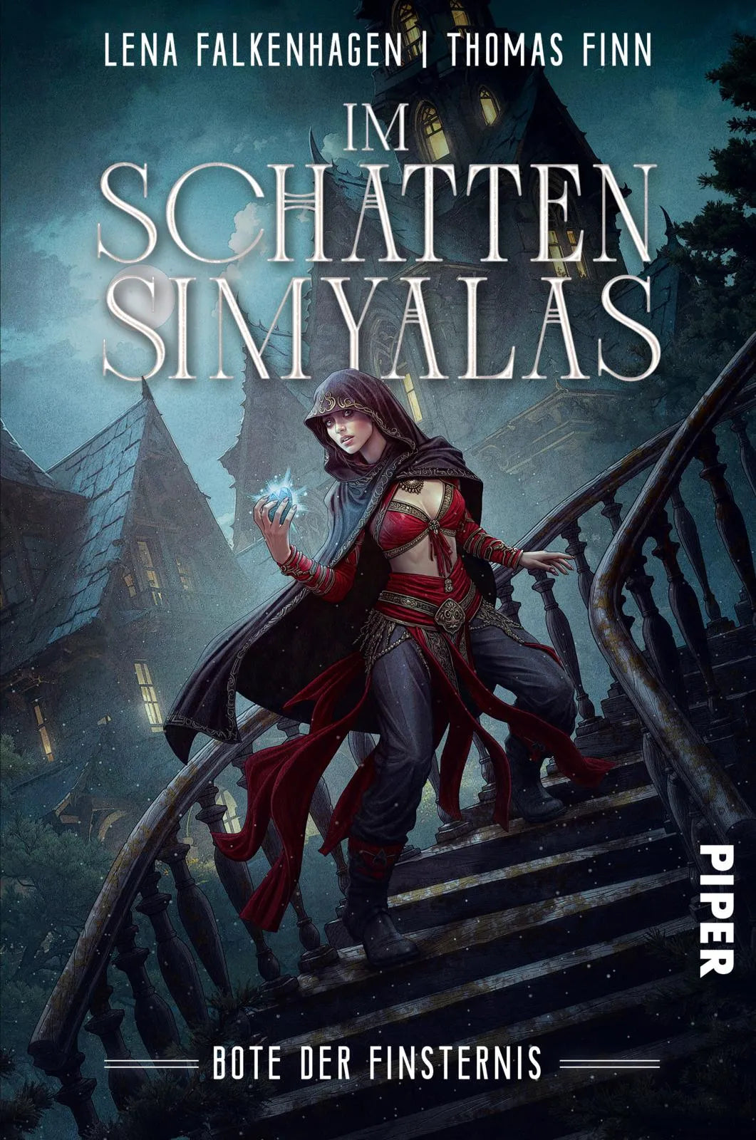 Buchcover von 'Bote der Finsternis' - Paperback von Lena Falkenhagen