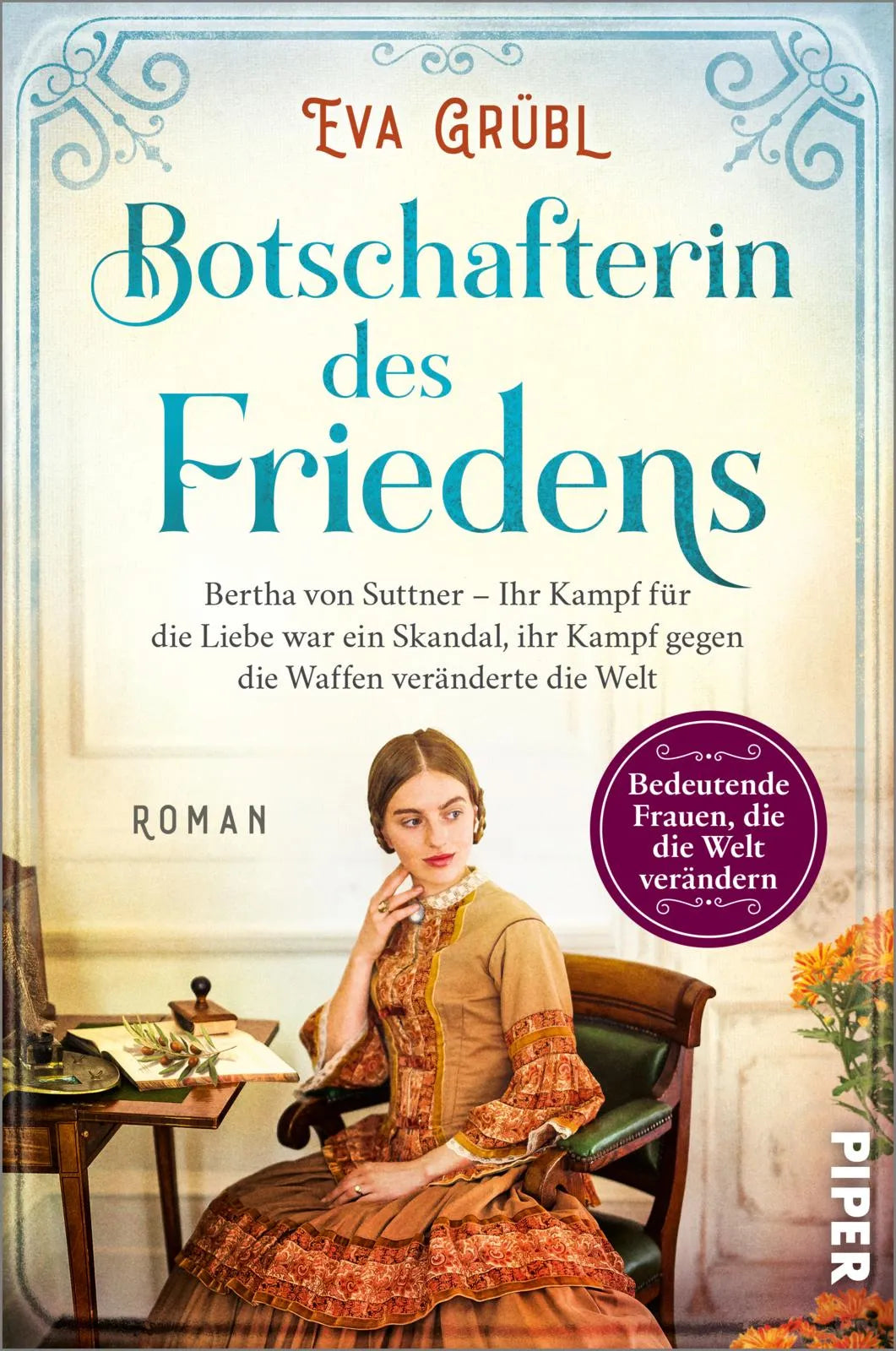 Buchcover von 'Botschafterin des Friedens' - Paperback von Eva Grübl