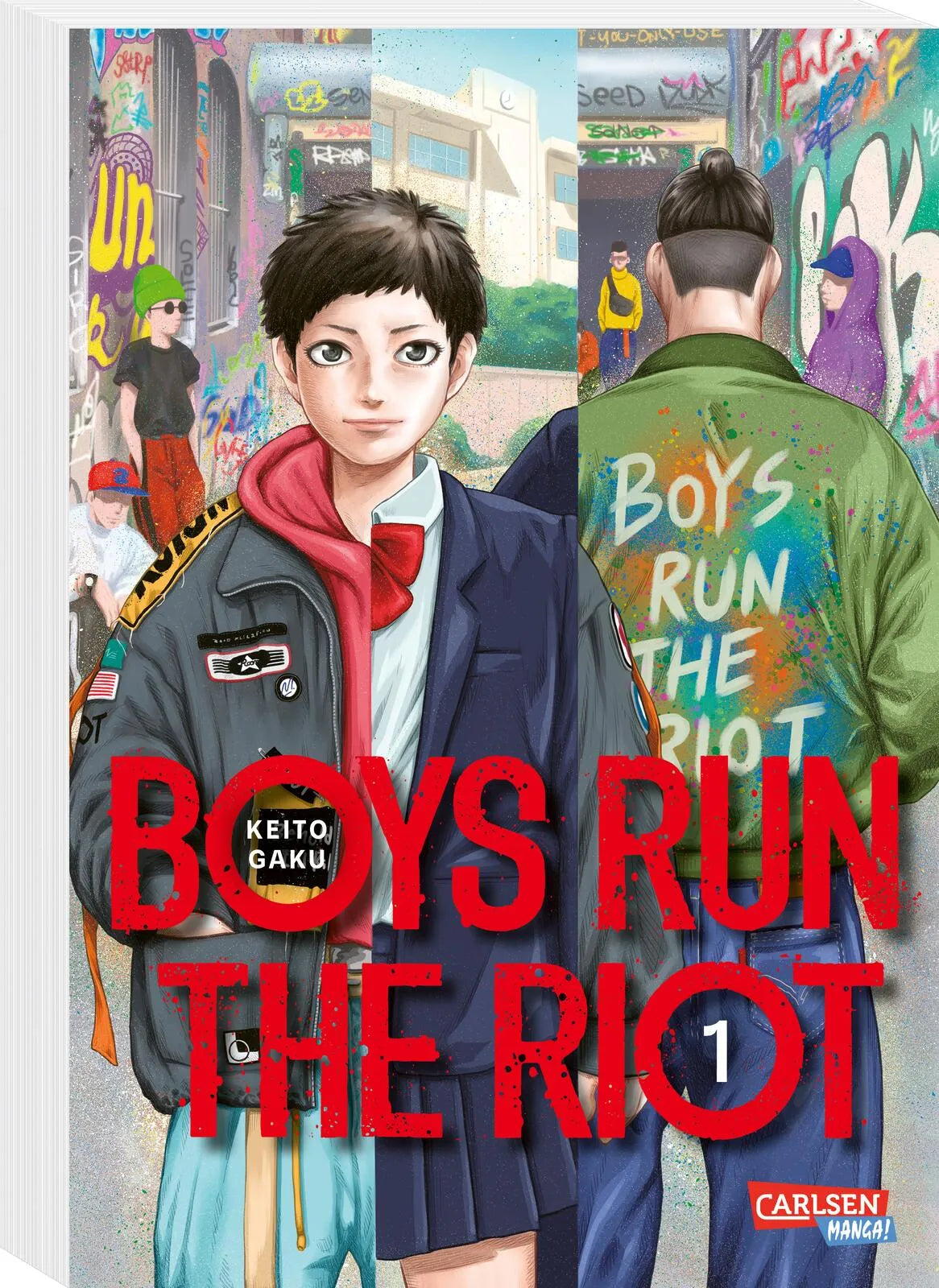Buchcover von 'Boys Run the Riot 1' - Taschenbuch von Keito Gaku