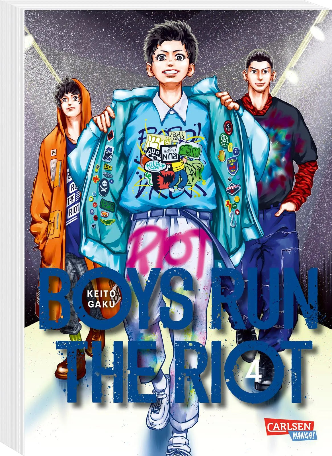 Cover: Boys Run the Riot 4 (Taschenbuch) von Keito Gaku