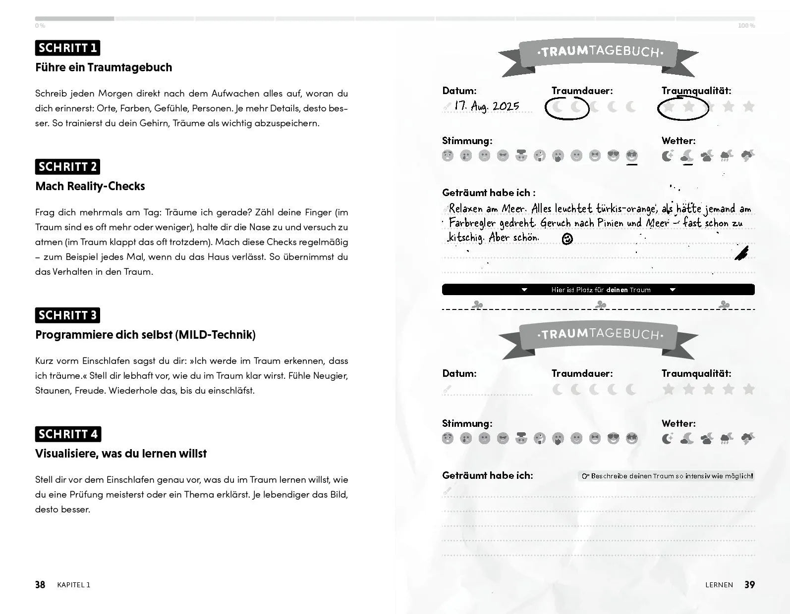 Innenansicht von 'Brainhacks' - Taschenbuch