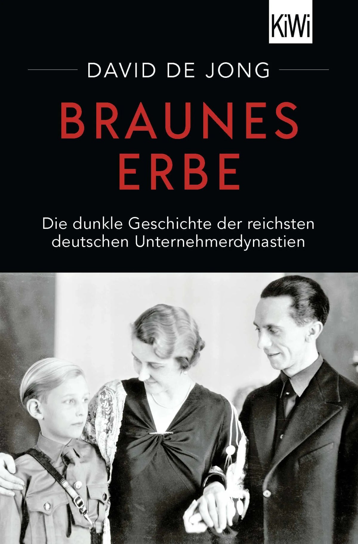 Buchcover von 'Braunes Erbe' - Taschenbuch von David de Jong