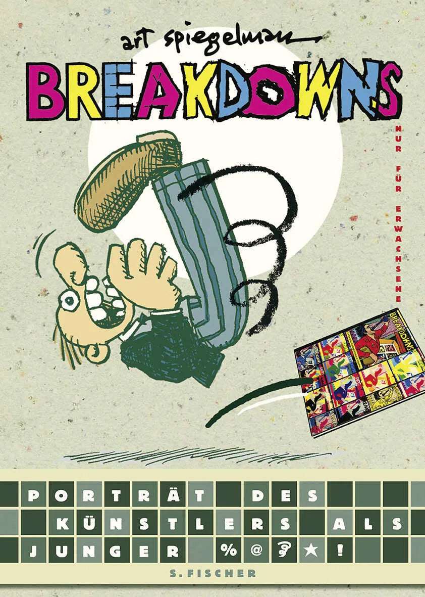 Buchcover von 'Breakdowns' - Gebundene Ausgabe von Art Spiegelman