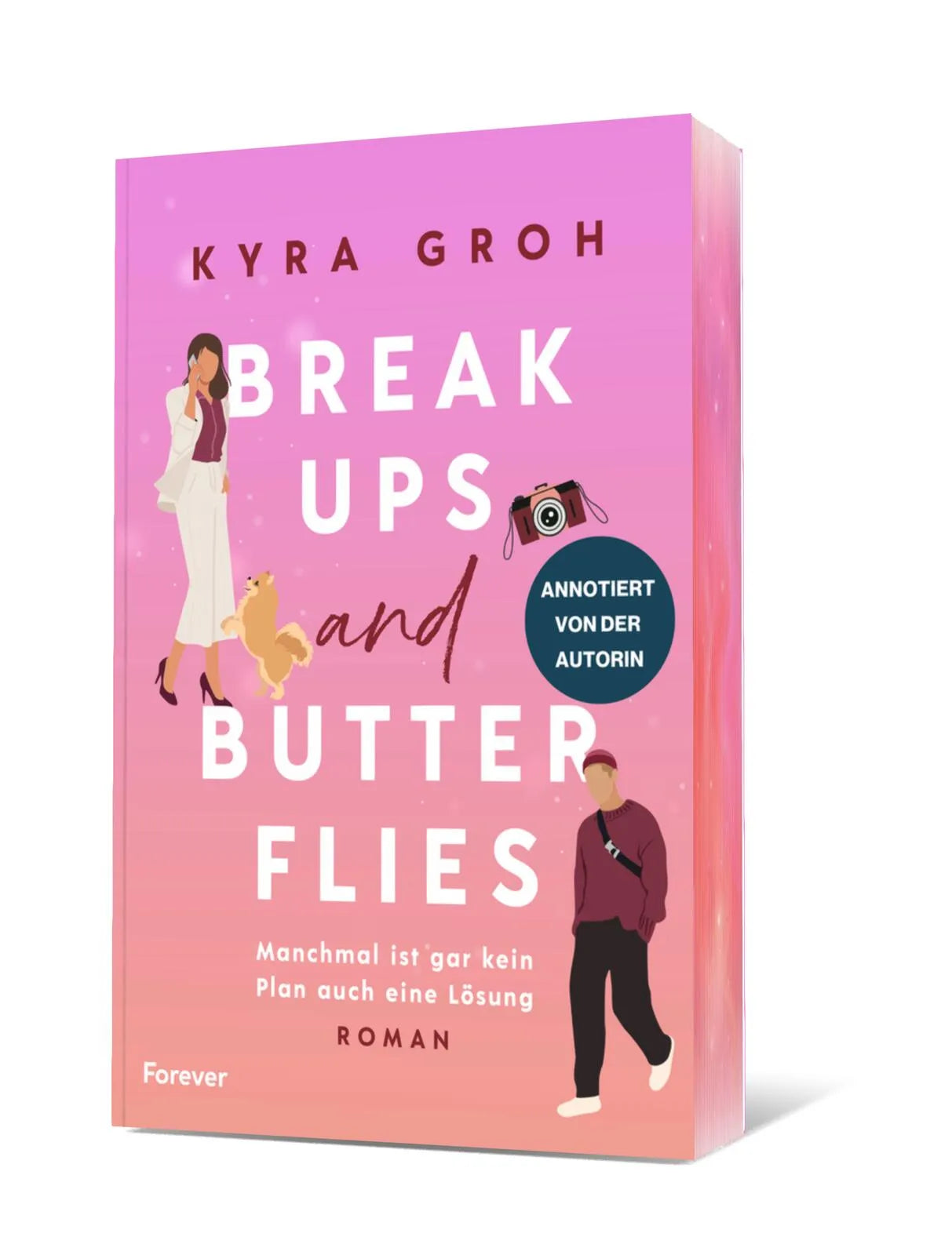 Buchcover von 'Breakups and Butterflies' - Paperback von Kyra Groh