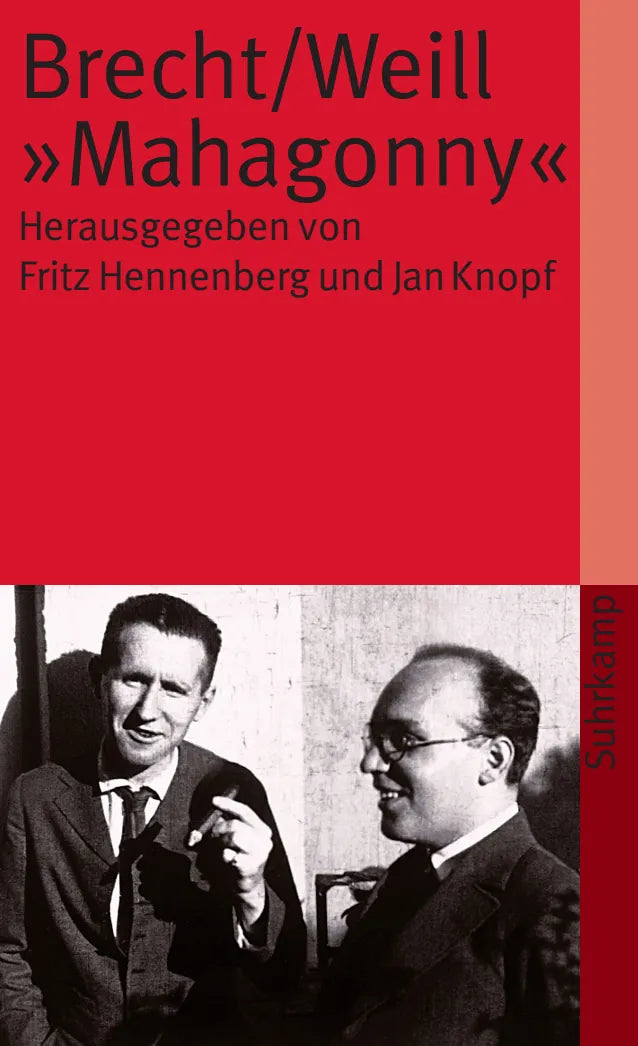 Cover: Brecht/Weill ›Mahagonny‹ (Taschenbuch) von Bertolt Brecht