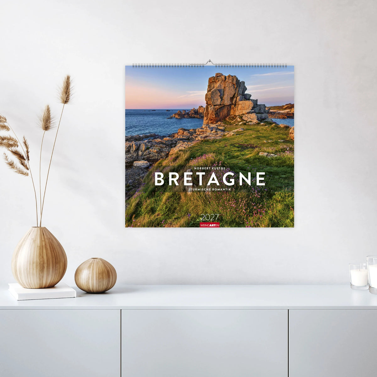 Bretagne Kalender 2027 - Stürmische Romantik – Ansicht