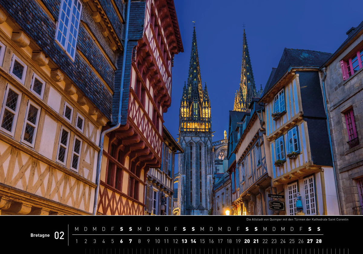 Bretagne Premiumkalender 2027 – Ansicht