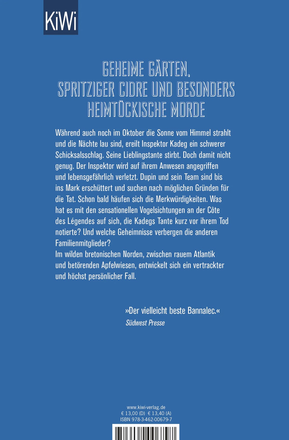 Rückseite: Bretonische Nächte (Taschenbuch)