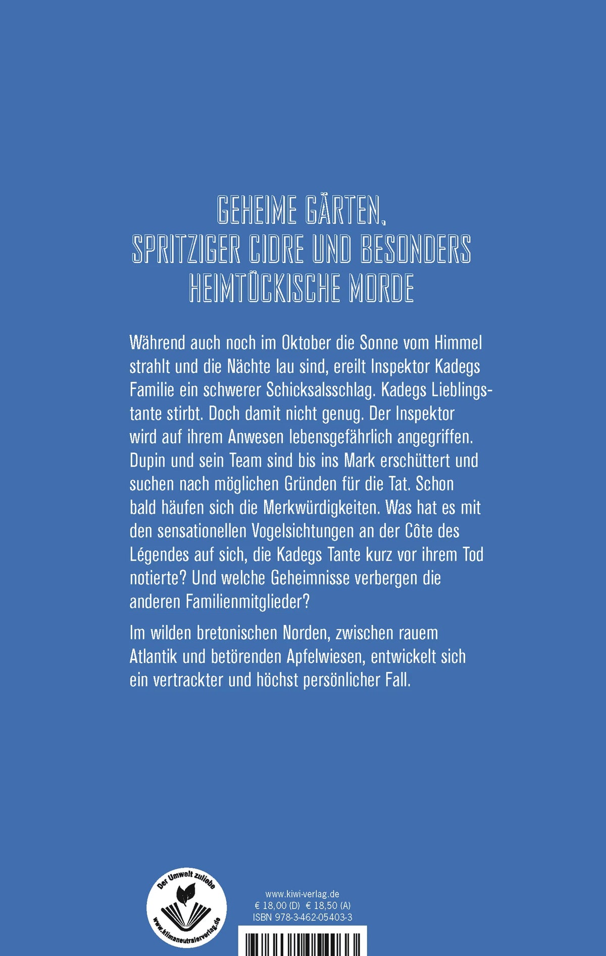 Rückseite: Bretonische Nächte (Paperback)