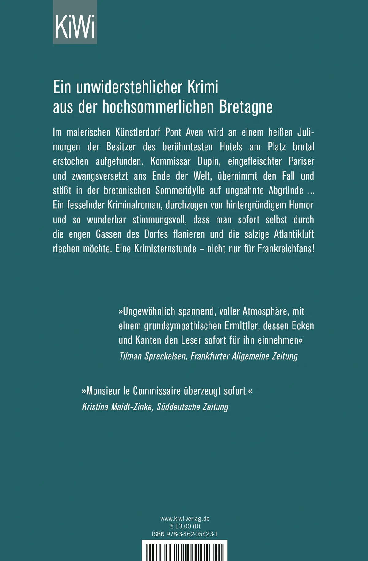 Rückseite: Bretonische Verhältnisse (Taschenbuch)