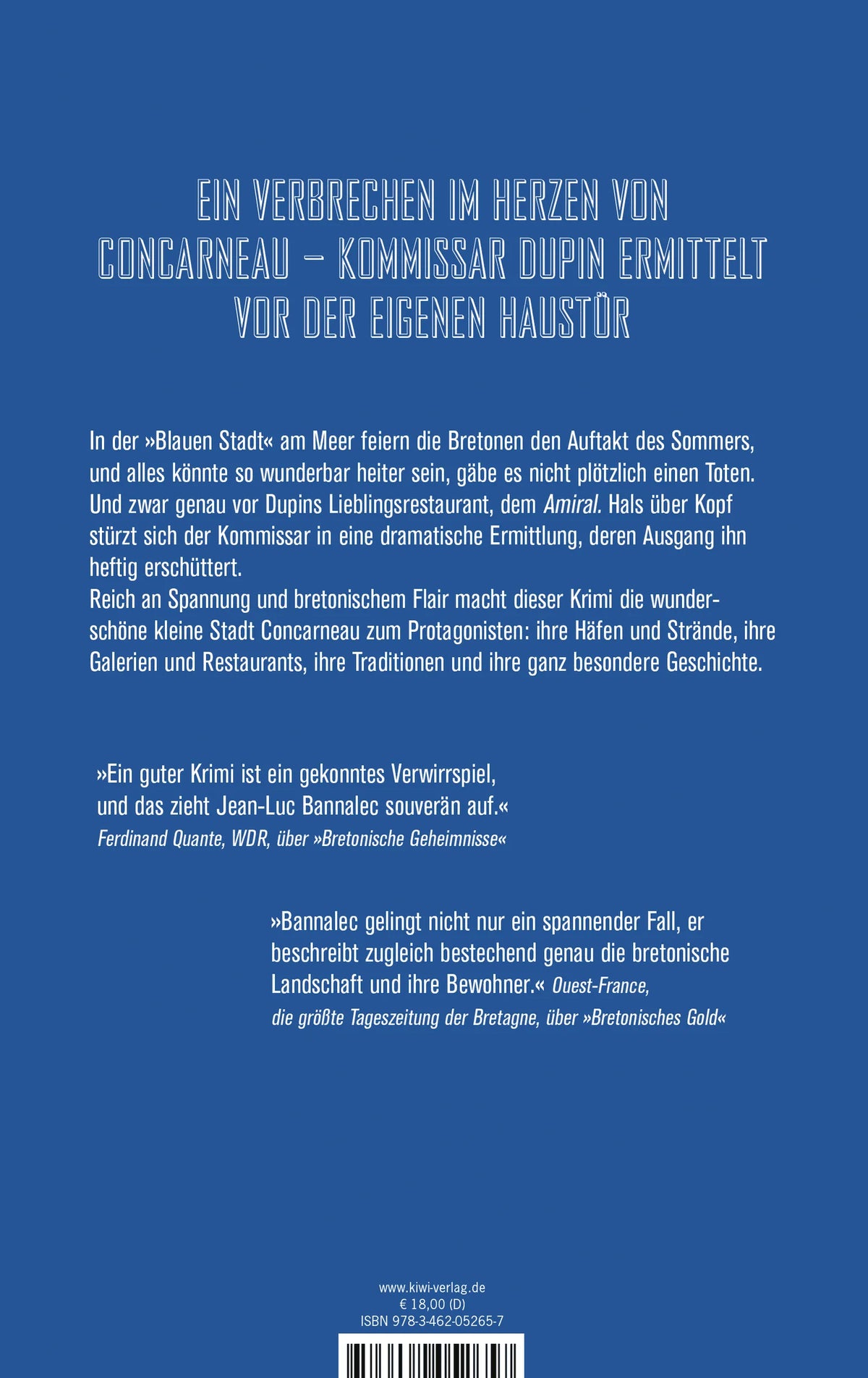 Rückseite: Bretonisches Vermächtnis (Paperback)