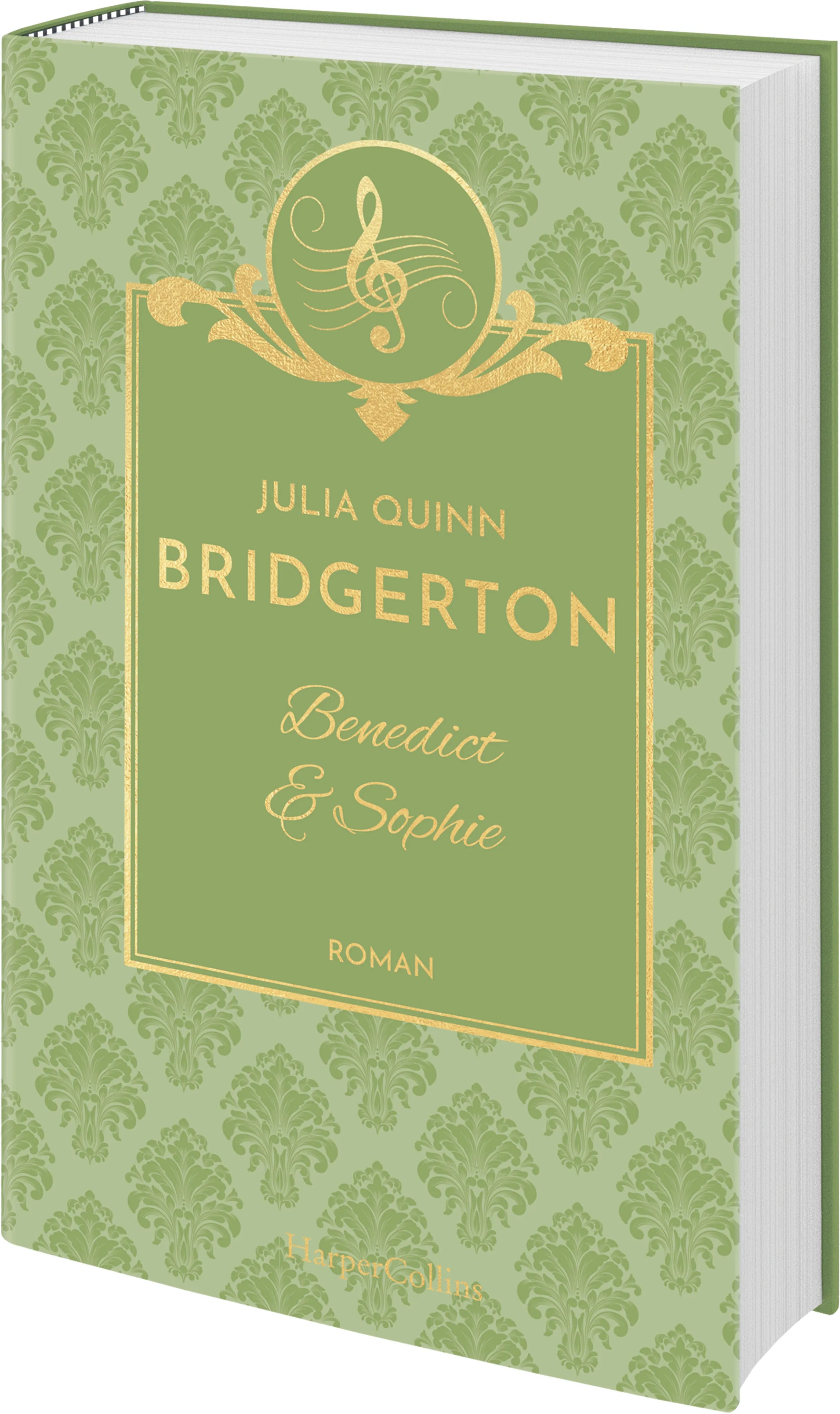 Buchcover von 'Bridgerton - Benedict & Sophie' - Gebundene Ausgabe von Julia Quinn