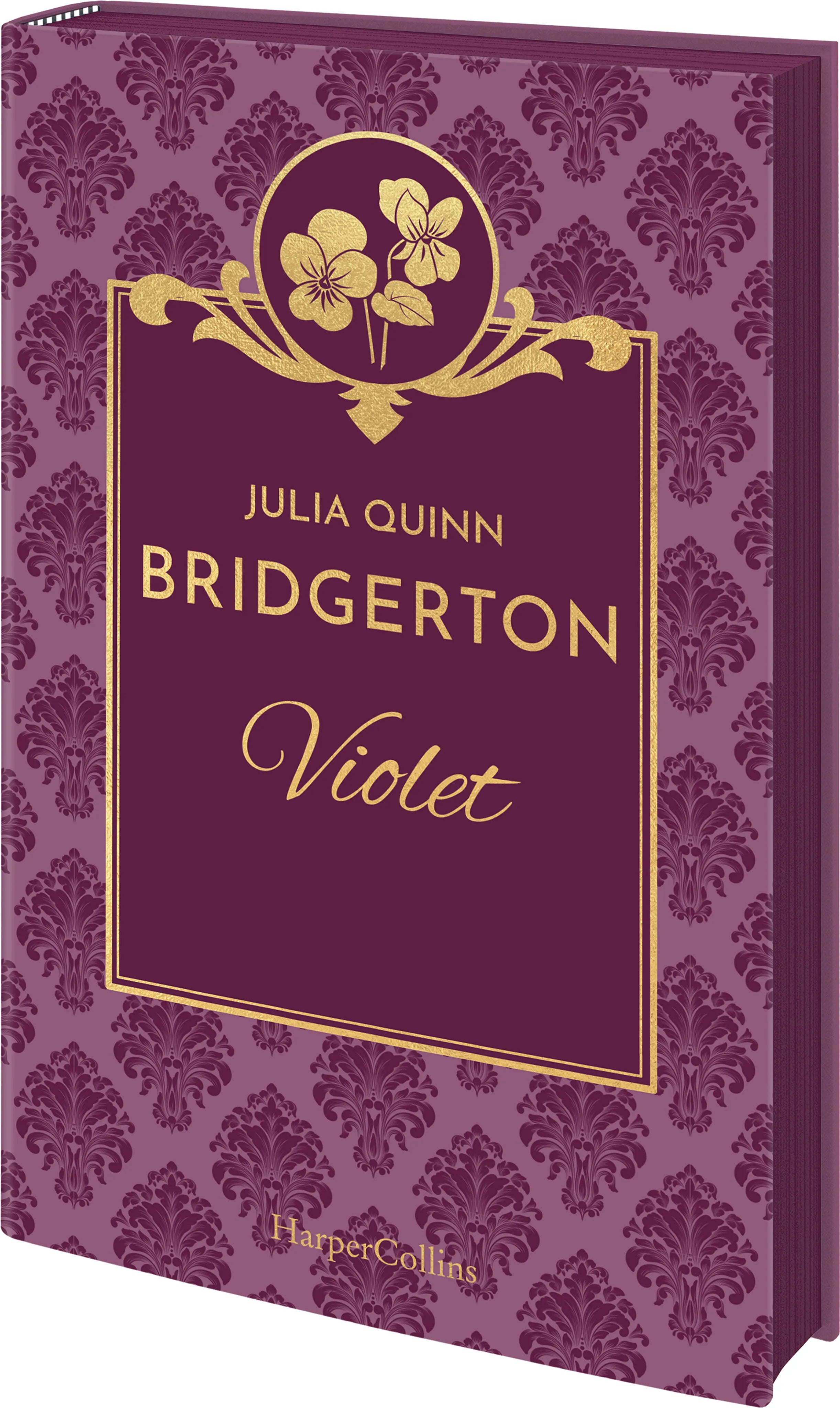 Buchcover von 'BRIDGERTON - Violet' - Gebundene Ausgabe von Julia Quinn