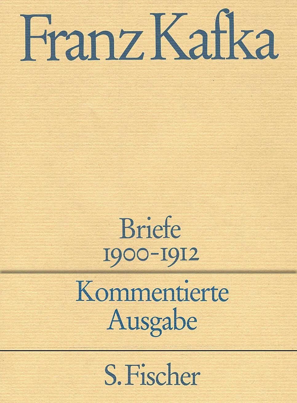 Buchcover von 'Briefe 1900-1912' - Gebundene Ausgabe von Franz Kafka