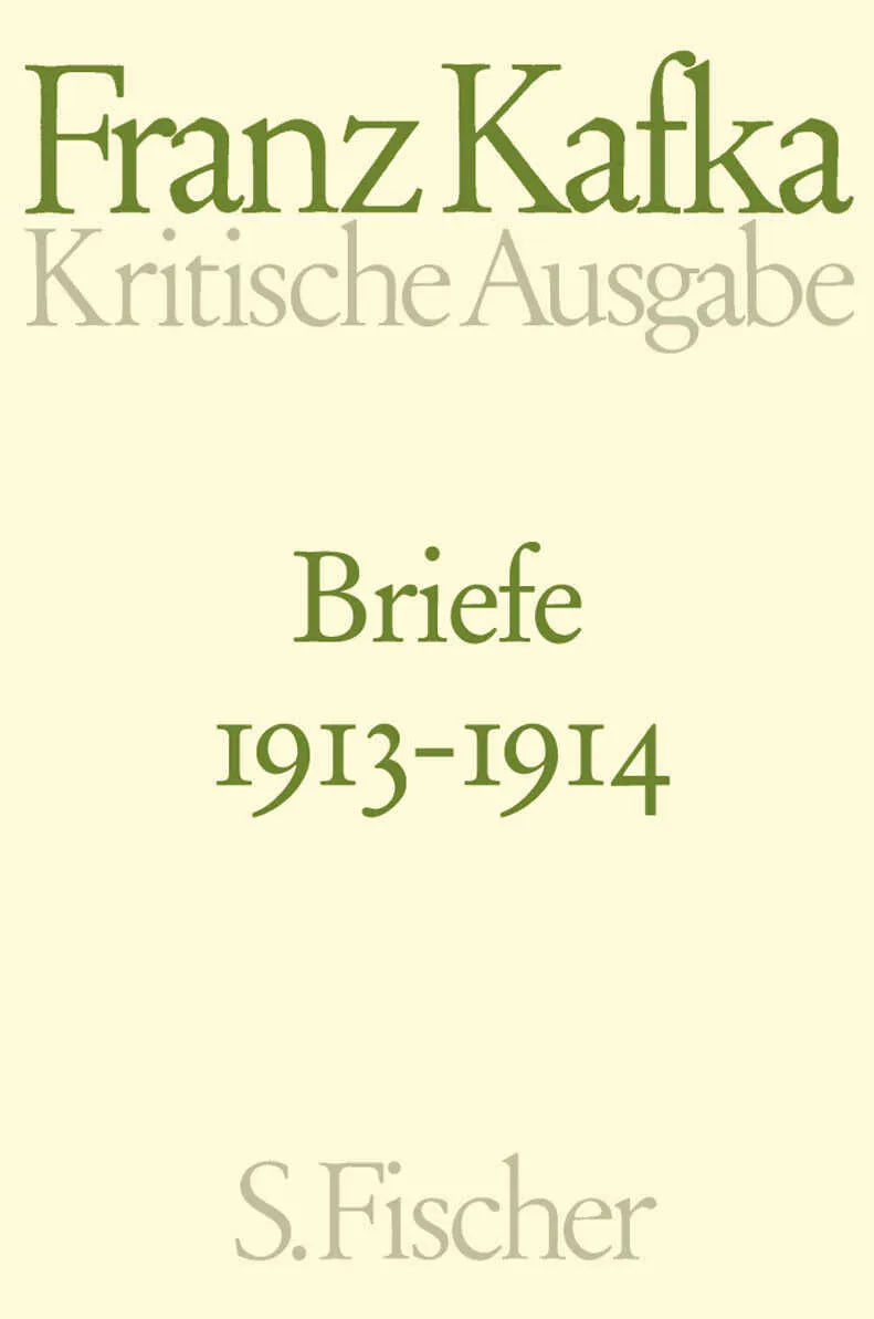 Buchcover von 'Briefe 1913-1914' - Gebundene Ausgabe von Franz Kafka