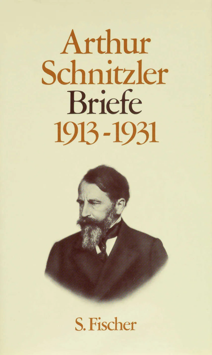 Buchcover von 'Briefe 1913-1931' - Gebundene Ausgabe von Arthur Schnitzler