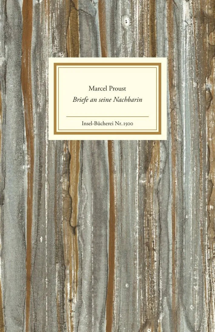 Cover: Briefe an seine Nachbarin (Hardcover) von Marcel Proust
