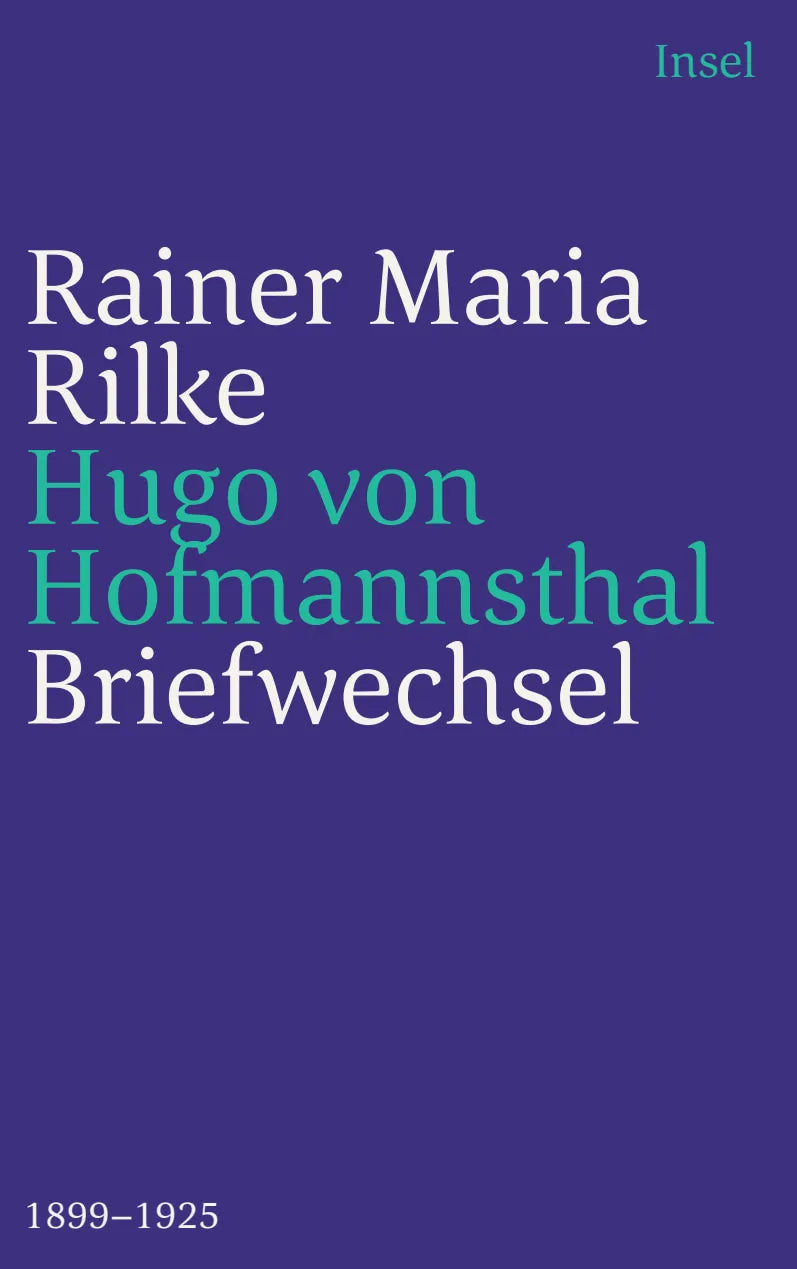 Buchcover von 'Briefwechsel 1899-1925' - Taschenbuch von Hugo Hofmannsthal