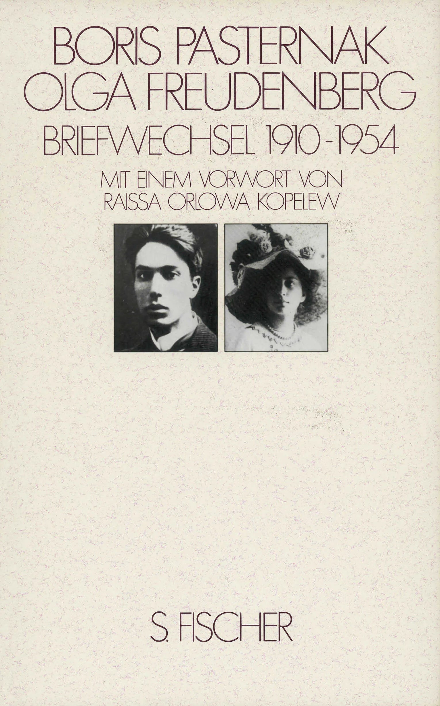 Buchcover von 'Briefwechsel 1910-1954' - Gebundene Ausgabe von Boris Pasternak