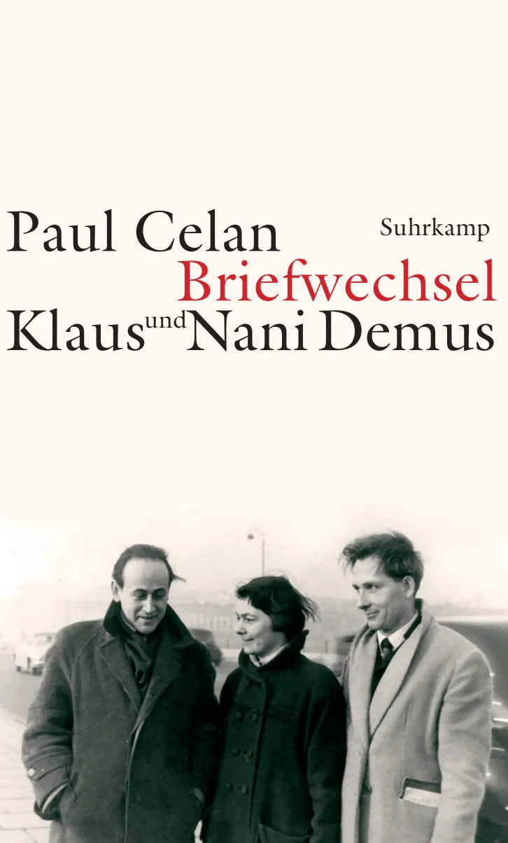 Buchcover von 'Briefwechsel' - Gebundene Ausgabe von Paul Celan