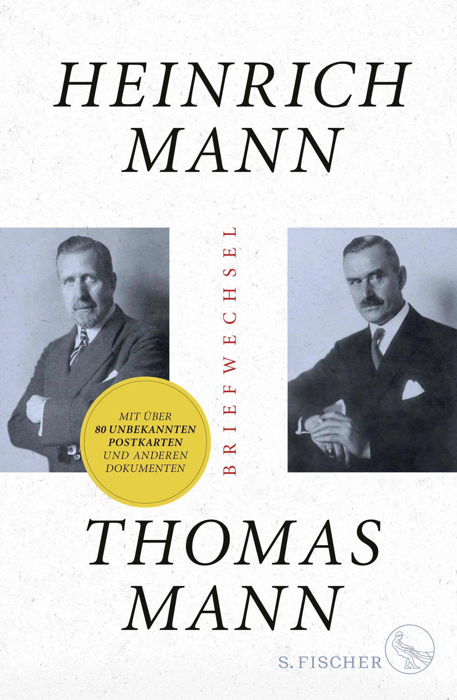 Buchcover von 'Briefwechsel' - Gebundene Ausgabe von Heinrich Mann